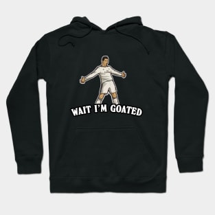 Wait I'm Goated Funny Meme Hoodie